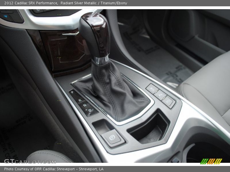 Radiant Silver Metallic / Titanium/Ebony 2012 Cadillac SRX Performance