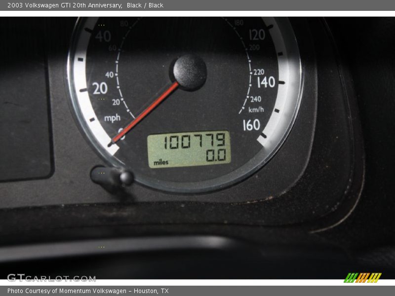 Black / Black 2003 Volkswagen GTI 20th Anniversary