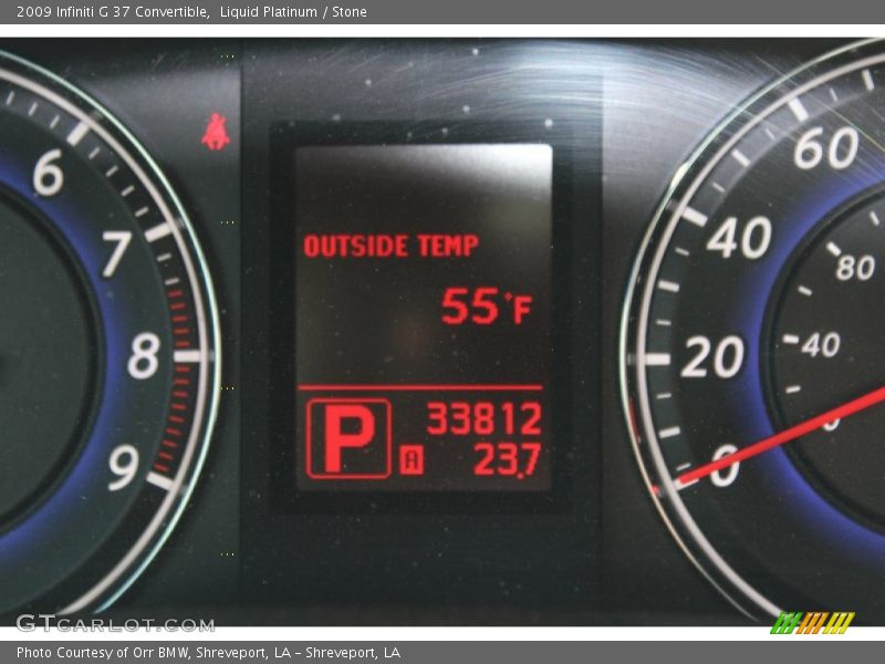 Liquid Platinum / Stone 2009 Infiniti G 37 Convertible