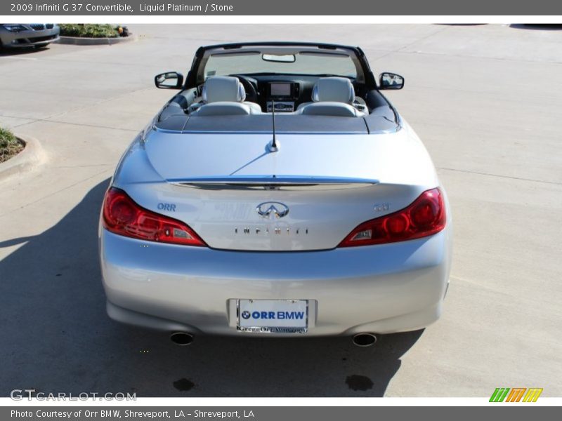 Liquid Platinum / Stone 2009 Infiniti G 37 Convertible
