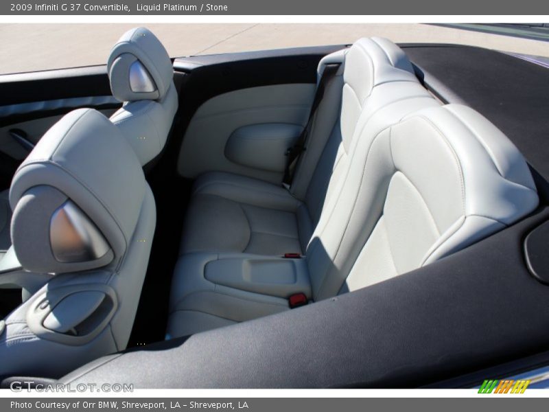 Liquid Platinum / Stone 2009 Infiniti G 37 Convertible