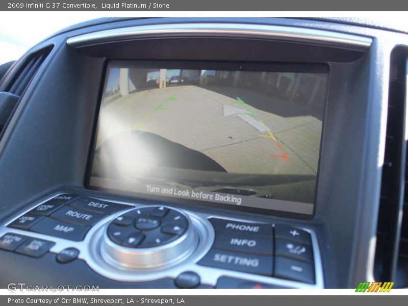 Liquid Platinum / Stone 2009 Infiniti G 37 Convertible