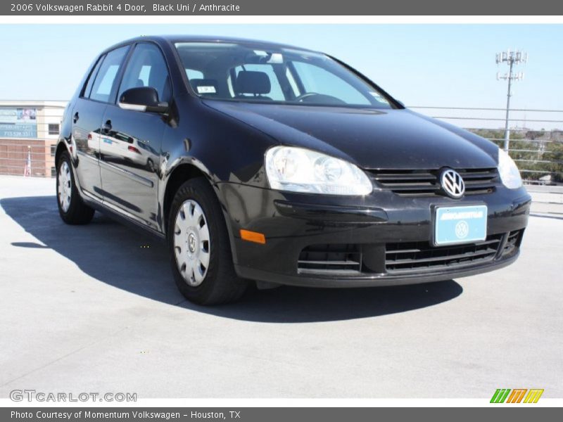 Black Uni / Anthracite 2006 Volkswagen Rabbit 4 Door