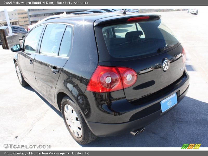 Black Uni / Anthracite 2006 Volkswagen Rabbit 4 Door