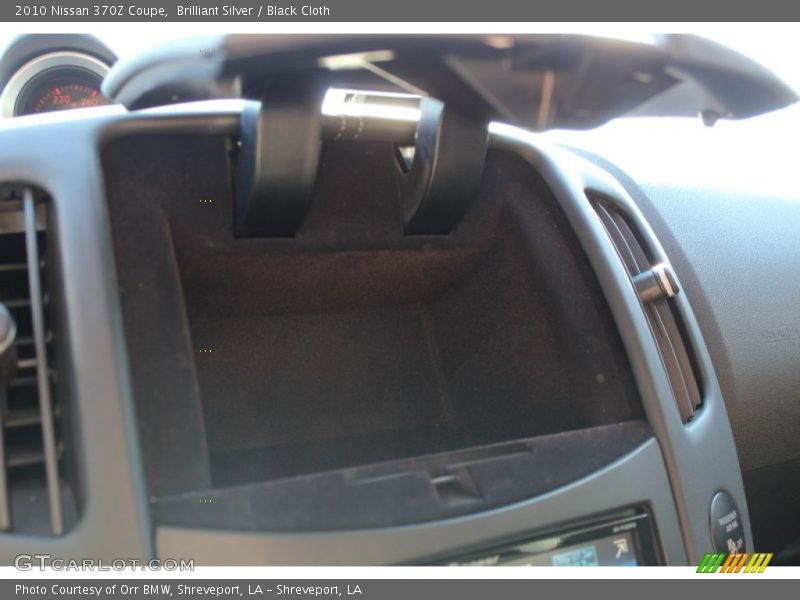 Brilliant Silver / Black Cloth 2010 Nissan 370Z Coupe