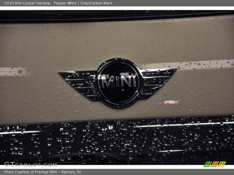 Pepper White / Grey/Carbon Black 2010 Mini Cooper Hardtop