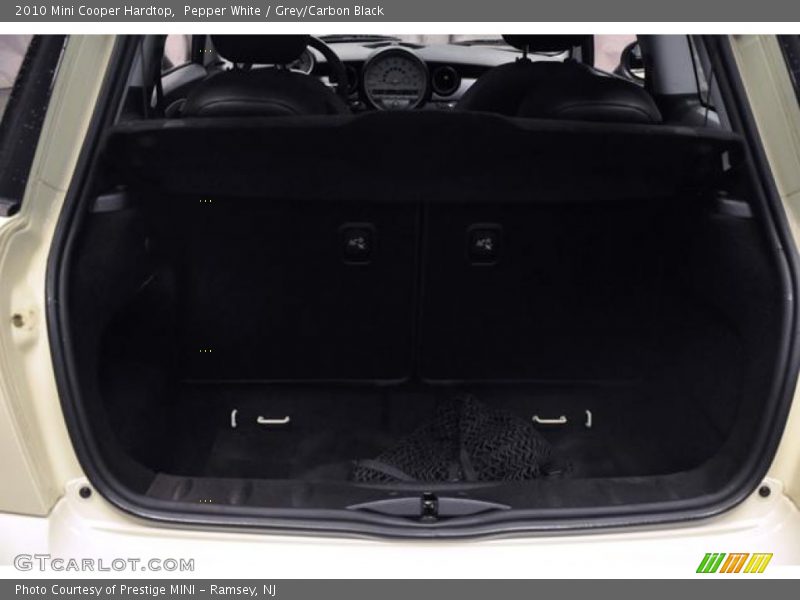 Pepper White / Grey/Carbon Black 2010 Mini Cooper Hardtop