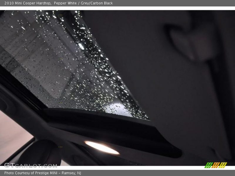 Pepper White / Grey/Carbon Black 2010 Mini Cooper Hardtop