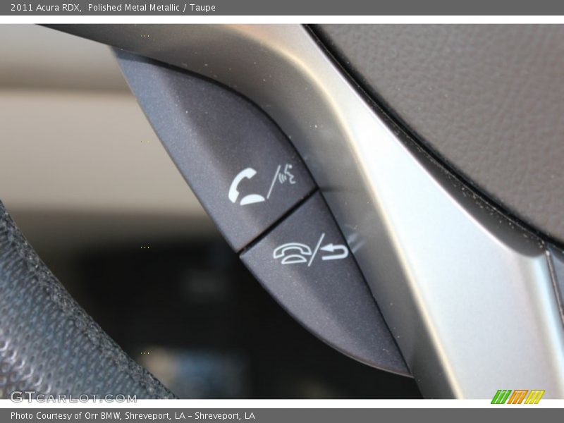Polished Metal Metallic / Taupe 2011 Acura RDX