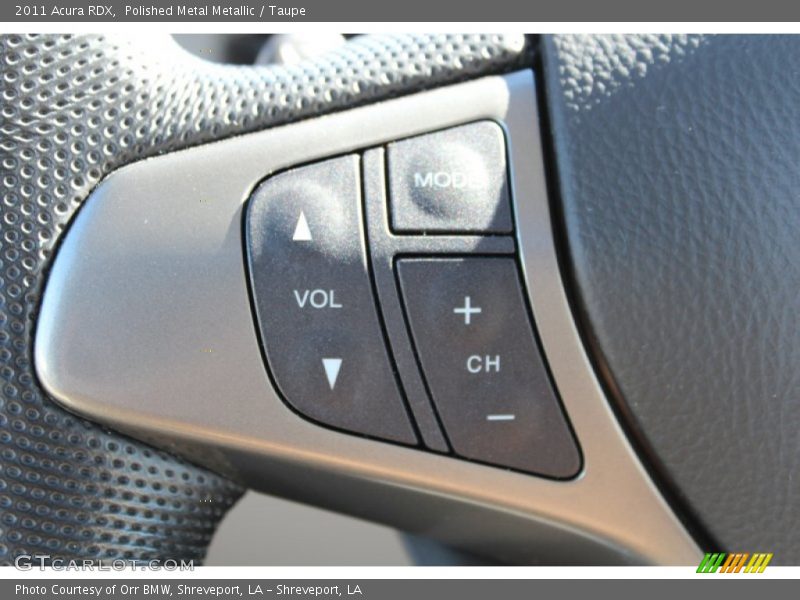 Controls of 2011 RDX 