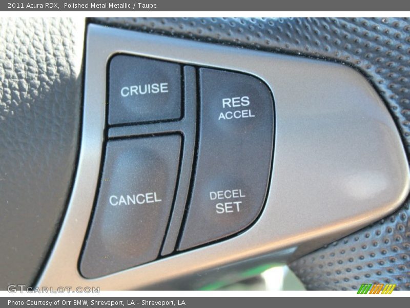 Controls of 2011 RDX 
