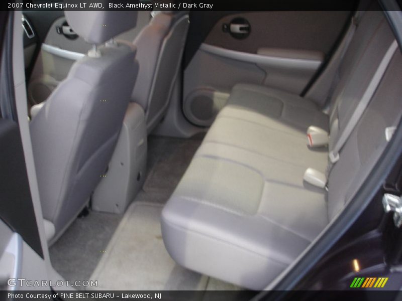 Black Amethyst Metallic / Dark Gray 2007 Chevrolet Equinox LT AWD