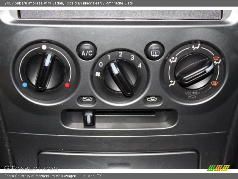 Obsidian Black Pearl / Anthracite Black 2007 Subaru Impreza WRX Sedan