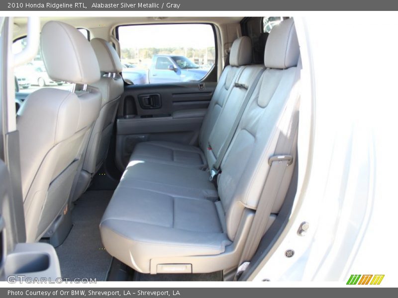 Alabaster Silver Metallic / Gray 2010 Honda Ridgeline RTL