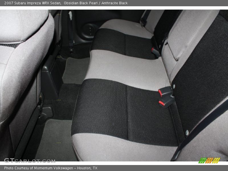 Obsidian Black Pearl / Anthracite Black 2007 Subaru Impreza WRX Sedan