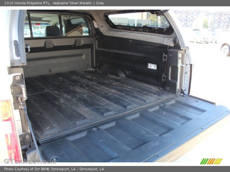 Alabaster Silver Metallic / Gray 2010 Honda Ridgeline RTL