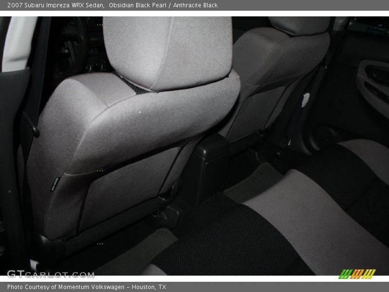 Obsidian Black Pearl / Anthracite Black 2007 Subaru Impreza WRX Sedan