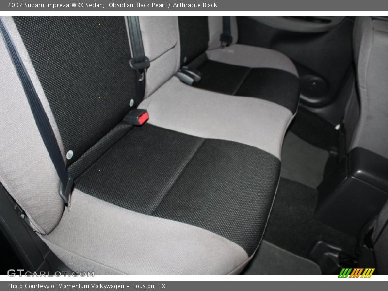 Obsidian Black Pearl / Anthracite Black 2007 Subaru Impreza WRX Sedan