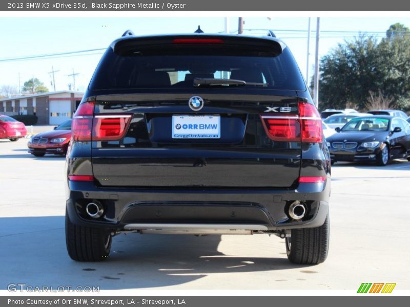 Black Sapphire Metallic / Oyster 2013 BMW X5 xDrive 35d