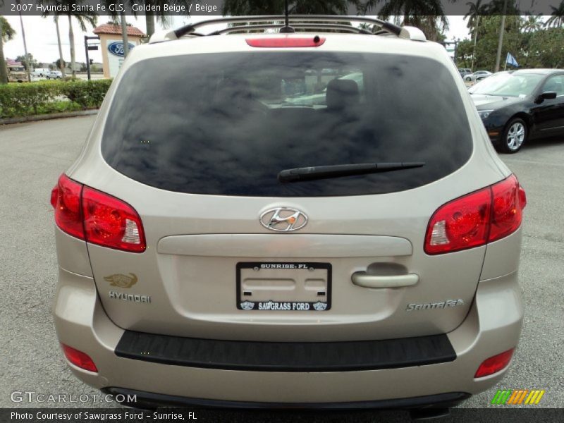 Golden Beige / Beige 2007 Hyundai Santa Fe GLS