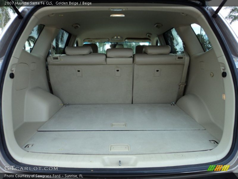 Golden Beige / Beige 2007 Hyundai Santa Fe GLS
