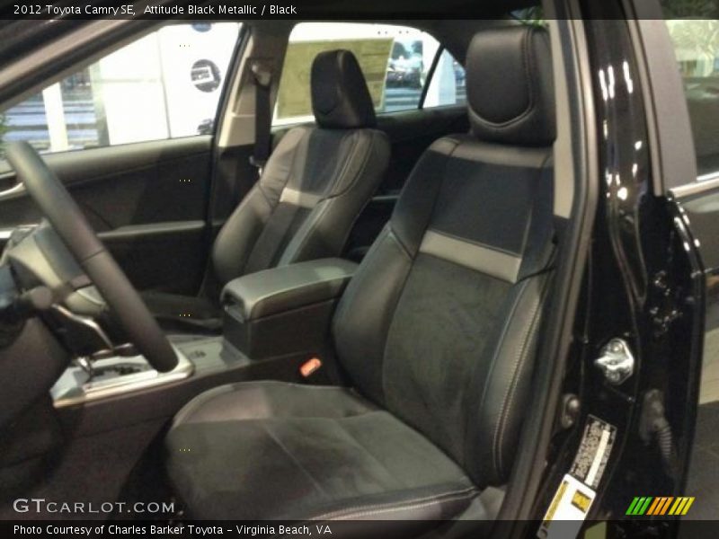 Attitude Black Metallic / Black 2012 Toyota Camry SE