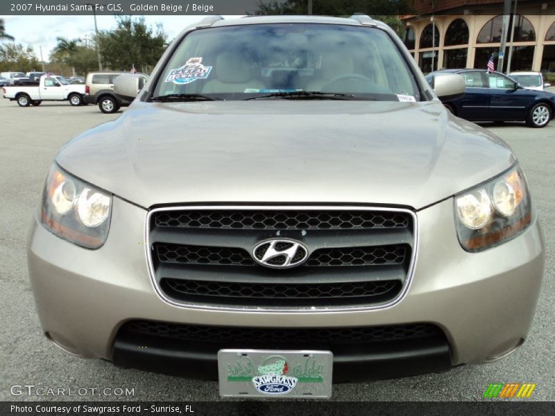 Golden Beige / Beige 2007 Hyundai Santa Fe GLS