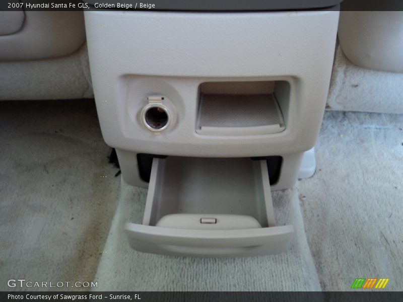 Golden Beige / Beige 2007 Hyundai Santa Fe GLS