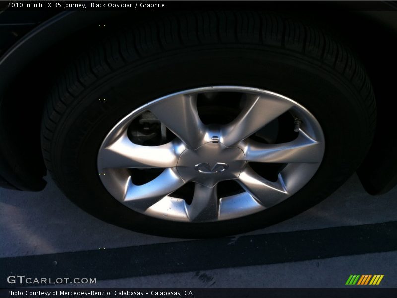 Black Obsidian / Graphite 2010 Infiniti EX 35 Journey