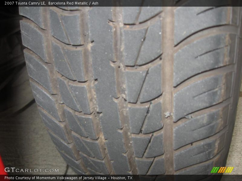 Barcelona Red Metallic / Ash 2007 Toyota Camry LE