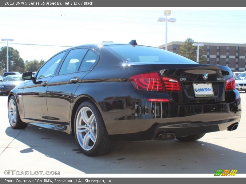 Jet Black / Black 2013 BMW 5 Series 550i Sedan