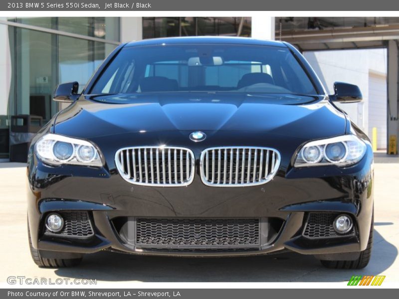 Jet Black / Black 2013 BMW 5 Series 550i Sedan