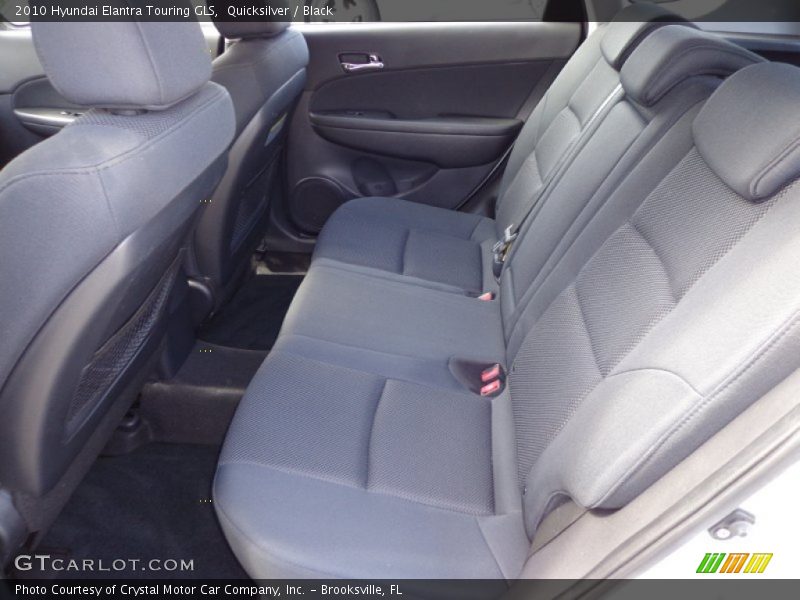 Quicksilver / Black 2010 Hyundai Elantra Touring GLS