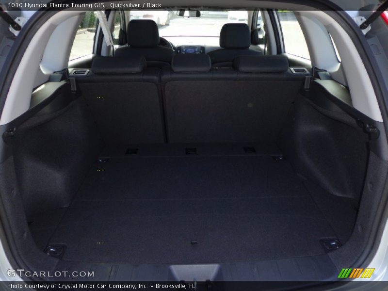 Quicksilver / Black 2010 Hyundai Elantra Touring GLS