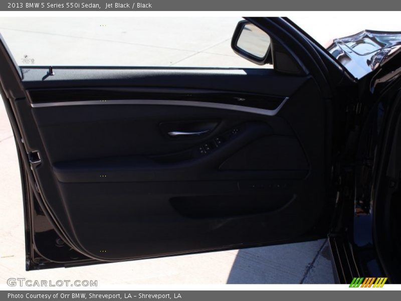 Jet Black / Black 2013 BMW 5 Series 550i Sedan