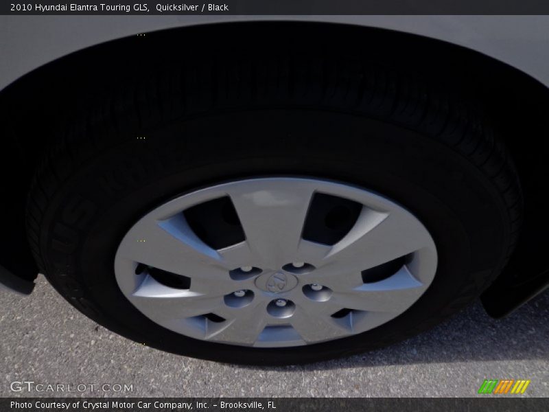 Quicksilver / Black 2010 Hyundai Elantra Touring GLS