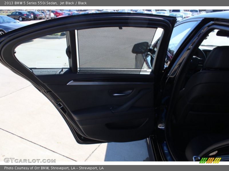 Jet Black / Black 2013 BMW 5 Series 550i Sedan