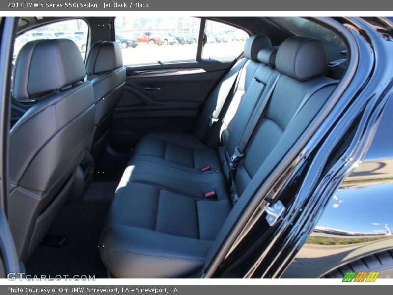 Jet Black / Black 2013 BMW 5 Series 550i Sedan