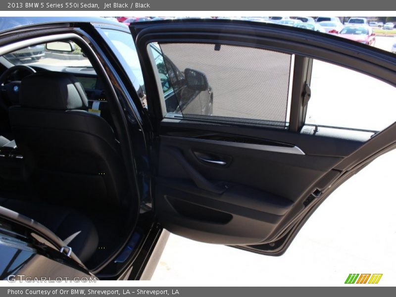 Jet Black / Black 2013 BMW 5 Series 550i Sedan