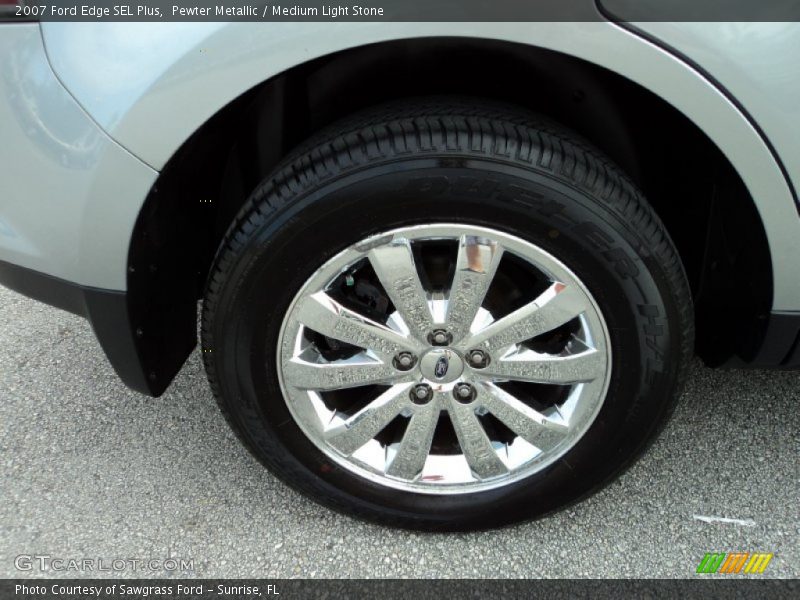 Pewter Metallic / Medium Light Stone 2007 Ford Edge SEL Plus
