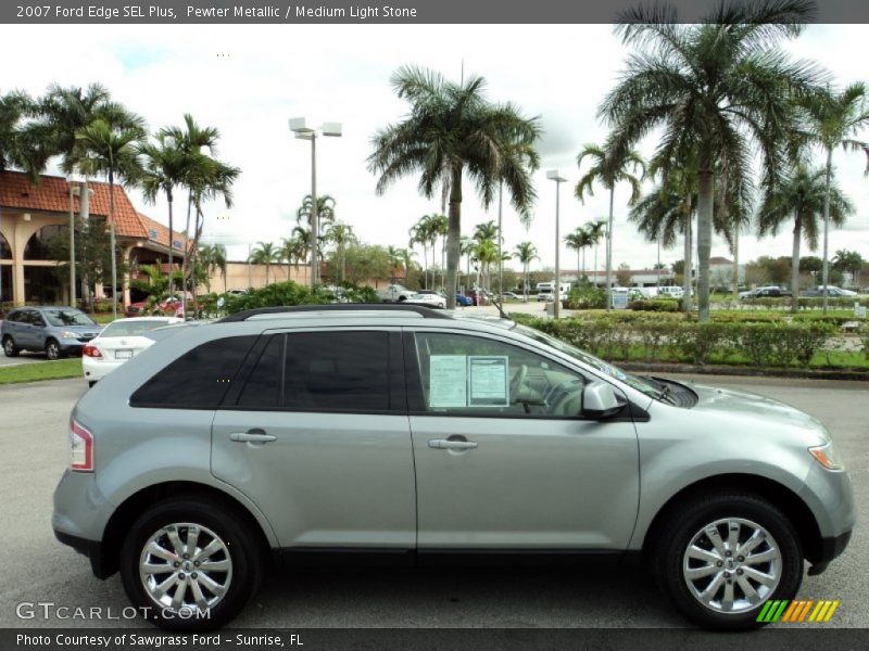 Pewter Metallic / Medium Light Stone 2007 Ford Edge SEL Plus