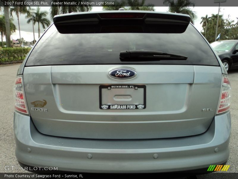 Pewter Metallic / Medium Light Stone 2007 Ford Edge SEL Plus