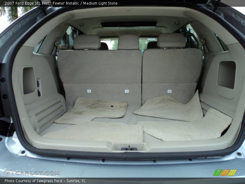 Pewter Metallic / Medium Light Stone 2007 Ford Edge SEL Plus