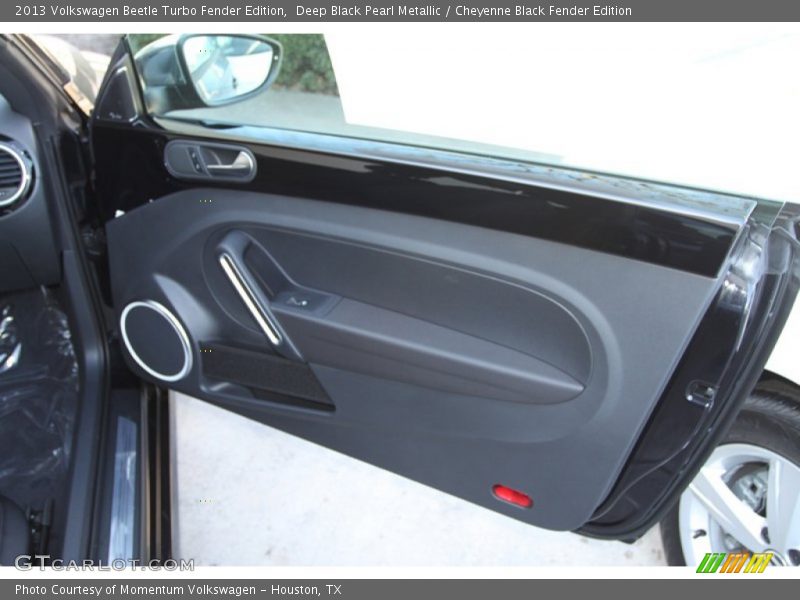 Door Panel of 2013 Beetle Turbo Fender Edition