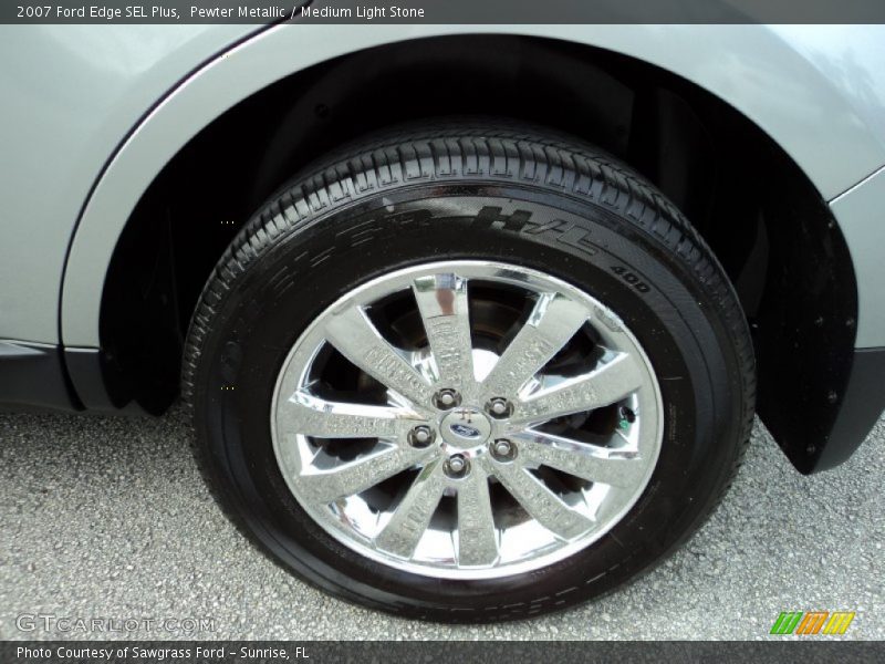 Pewter Metallic / Medium Light Stone 2007 Ford Edge SEL Plus