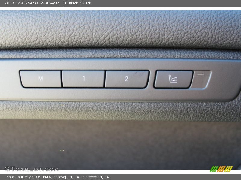 Jet Black / Black 2013 BMW 5 Series 550i Sedan