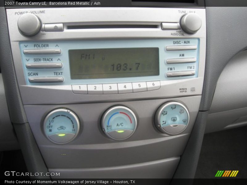Barcelona Red Metallic / Ash 2007 Toyota Camry LE