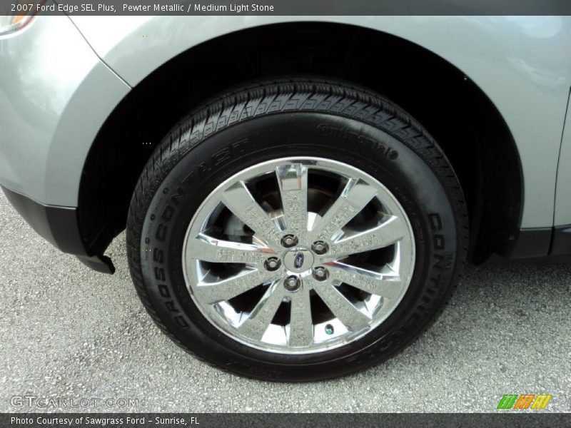 Pewter Metallic / Medium Light Stone 2007 Ford Edge SEL Plus