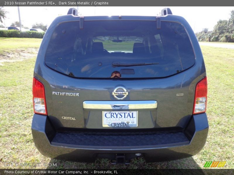 Dark Slate Metallic / Graphite 2010 Nissan Pathfinder S FE+