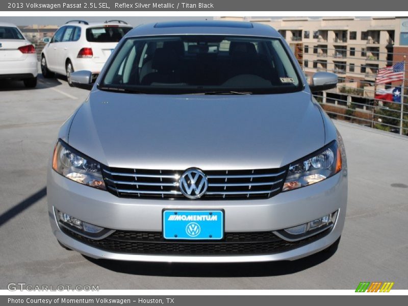 Reflex Silver Metallic / Titan Black 2013 Volkswagen Passat 2.5L SEL